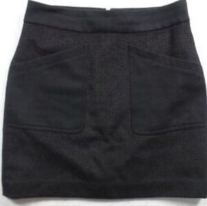 J.Crew Classic Black Women's Skirt With Pockets Size 4